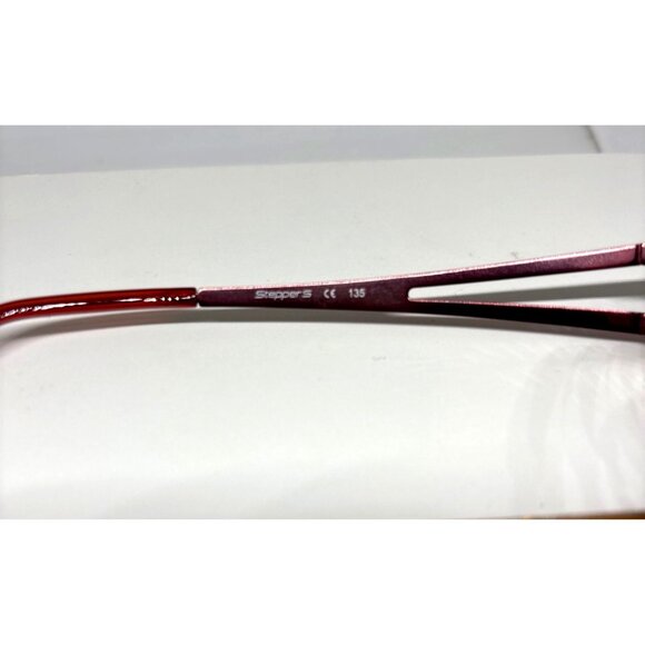 Stepper S 135 STS-031 F330 Red Rectangular Titanium Frame Frames Only!! Preowned - Picture 5 of 5